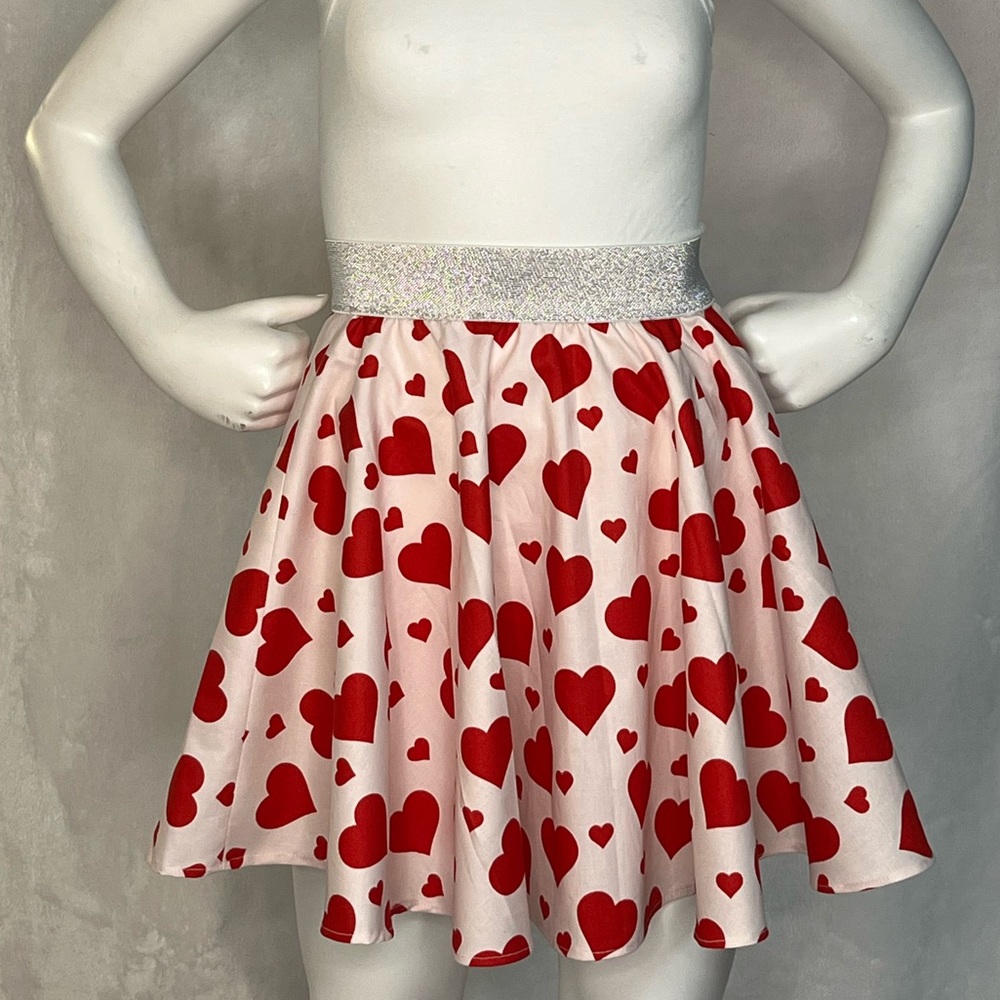 Girls Exposed Elastic Skirt